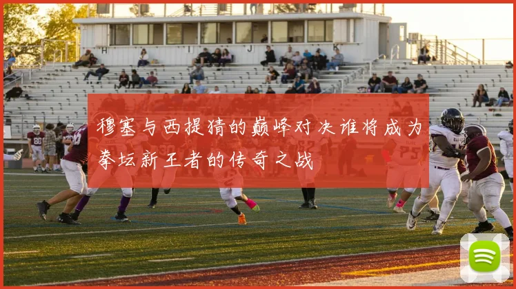 穆塞与西提猜的巅峰对决谁将成为拳坛新王者的传奇之战